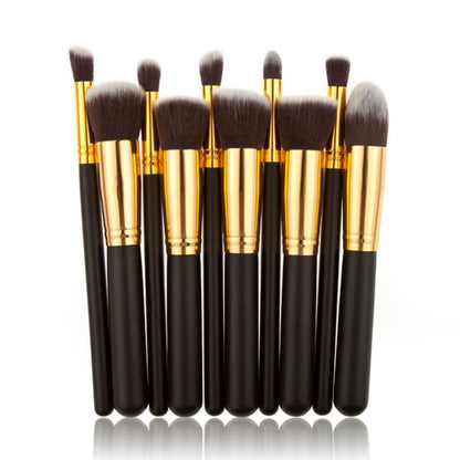 Factory direct 10 makeup brushes 5 big 5 small makeup brush makeup makeup tools wholesale