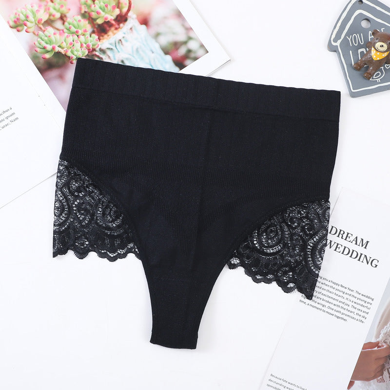High Waisted And Tight Abdomen Sexy Women's Underwear