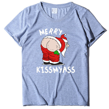 Christmas Women T-Shirt Funny Santa Unisex