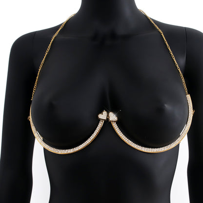 Diamond Tassel Chest Necklace Accessories Body Chains