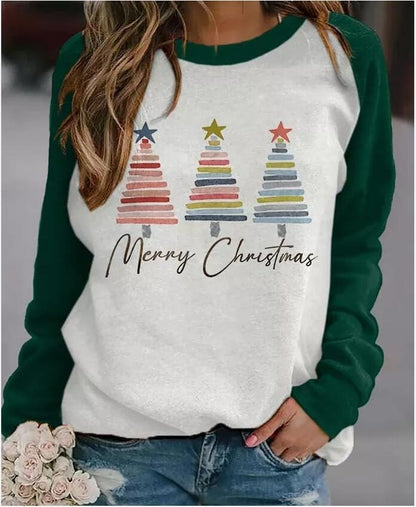 Christmas Tree 3D Digital Printing Women's Sweater