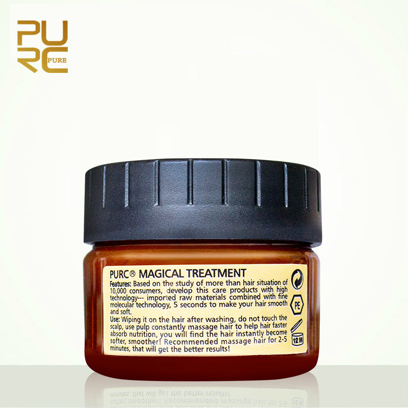 PURC Deep Repair Hair Mask Nutrition Soft Conditioner Free Steam Cleansing Hair Blemish Hot Dyeing Oil