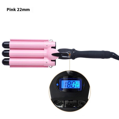 LCD Temperature Control Hair Curler