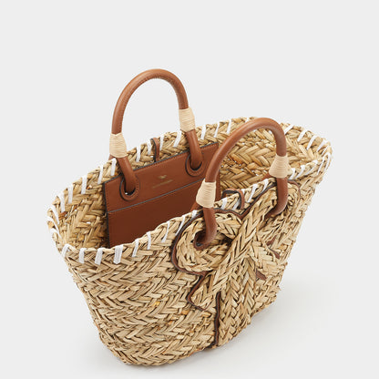 Women's Bowknot Knot Walton Basket Bag