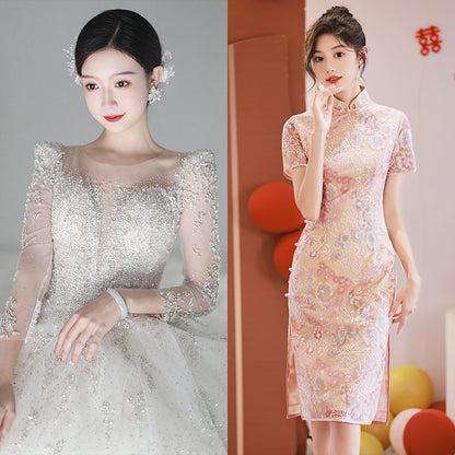 Bridal Fashion Light Luxury Senior Dress
