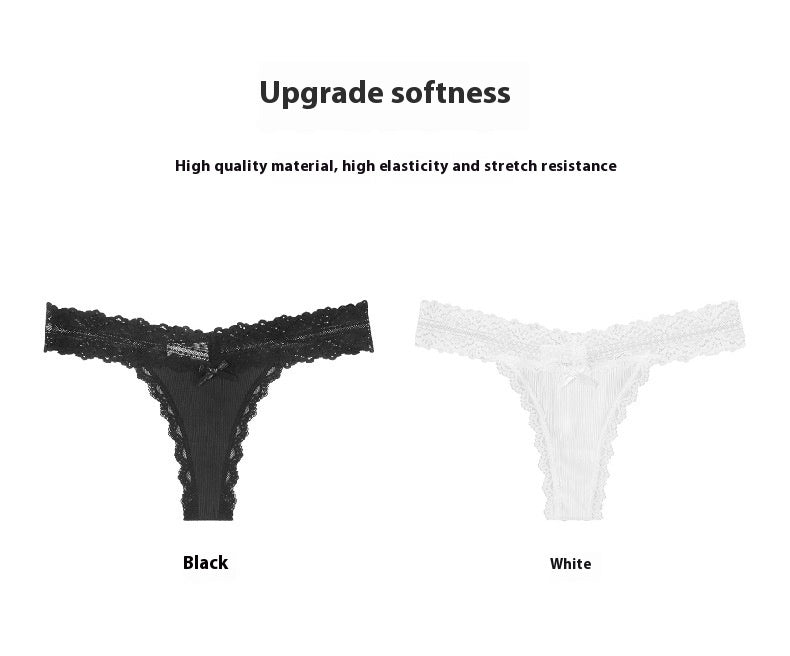 Multi Color Pure Cotton Crotch Women's Lace Underwear