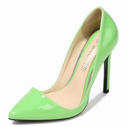 Low-cut Plus Size Heel Pointed High Heel Stiletto Heel