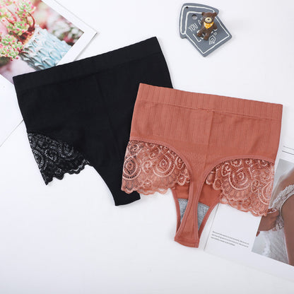 High Waisted And Tight Abdomen Sexy Women's Underwear