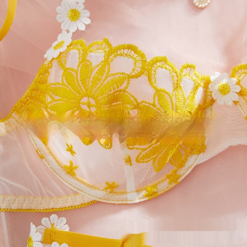 Sweet Lace Lingerie Push Up Bras Not Empty Cup Women