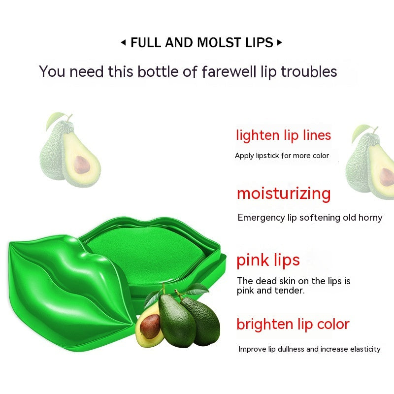 Avocado Lip Mask Collagen Moisturizing