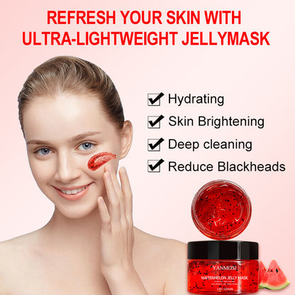 Daub-type Cleansing Blackhead Hyaluronic Acid Watermelon Seed Jelly Mask