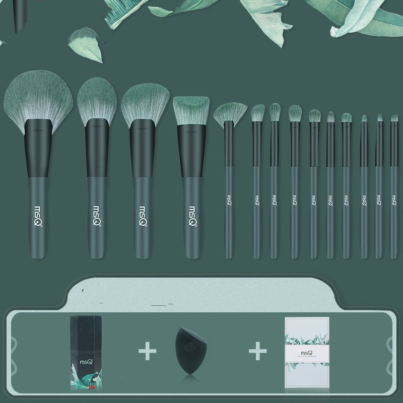 Plantain makeup brush set