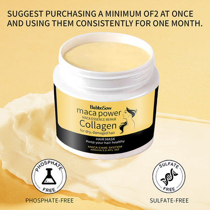 Collagen Hair Mask Nuts Oil Hair Conditioner