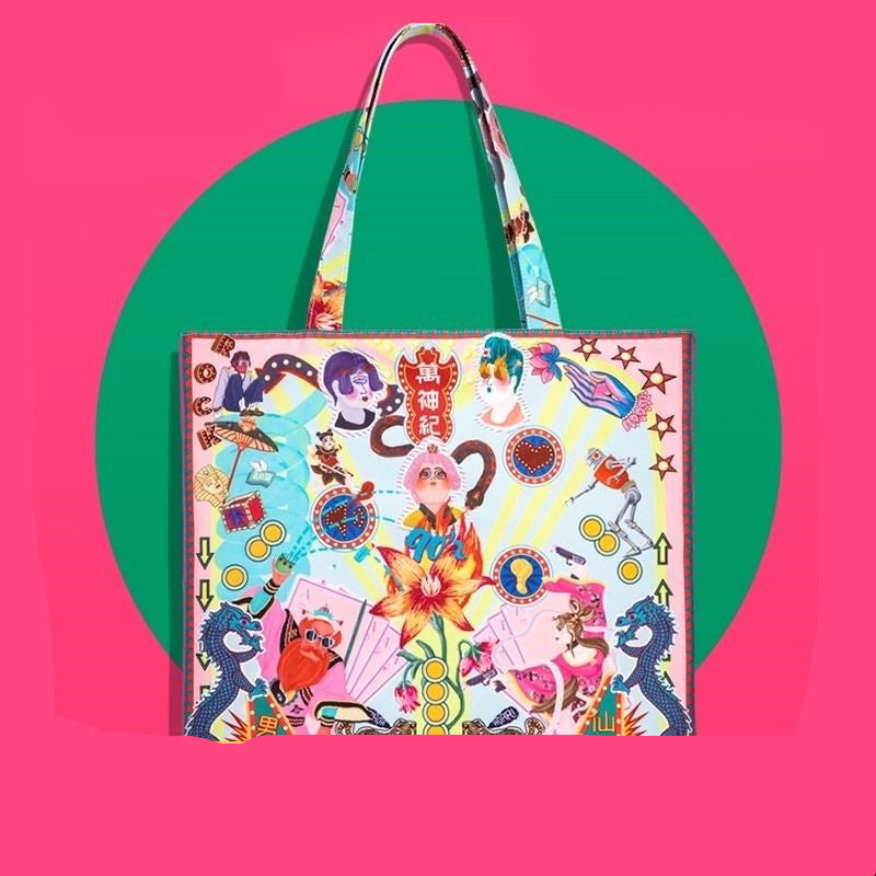 Sac fourre-tout en toile Harajuku pour ordinateur