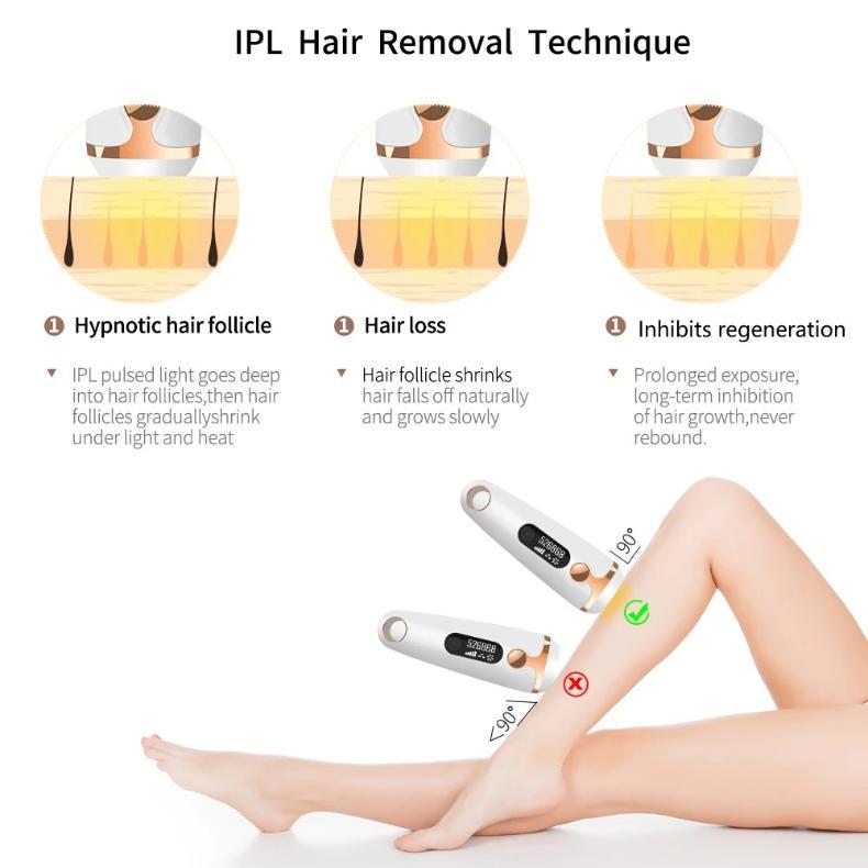 Laser hair removal device