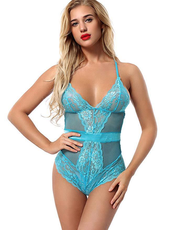 Hollow Women's One-piece Underwear