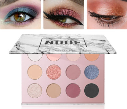 Focallure 12 Colors Eyeshadow Palette Nude, Wonder