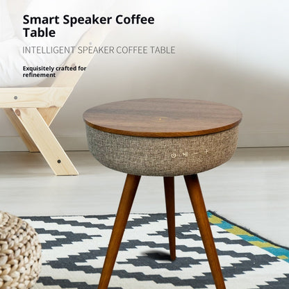 Light Smart Side Table Corner Table Bluetooth Rechargeable Built-in Speaker Export Wireless Charging Music Round Table