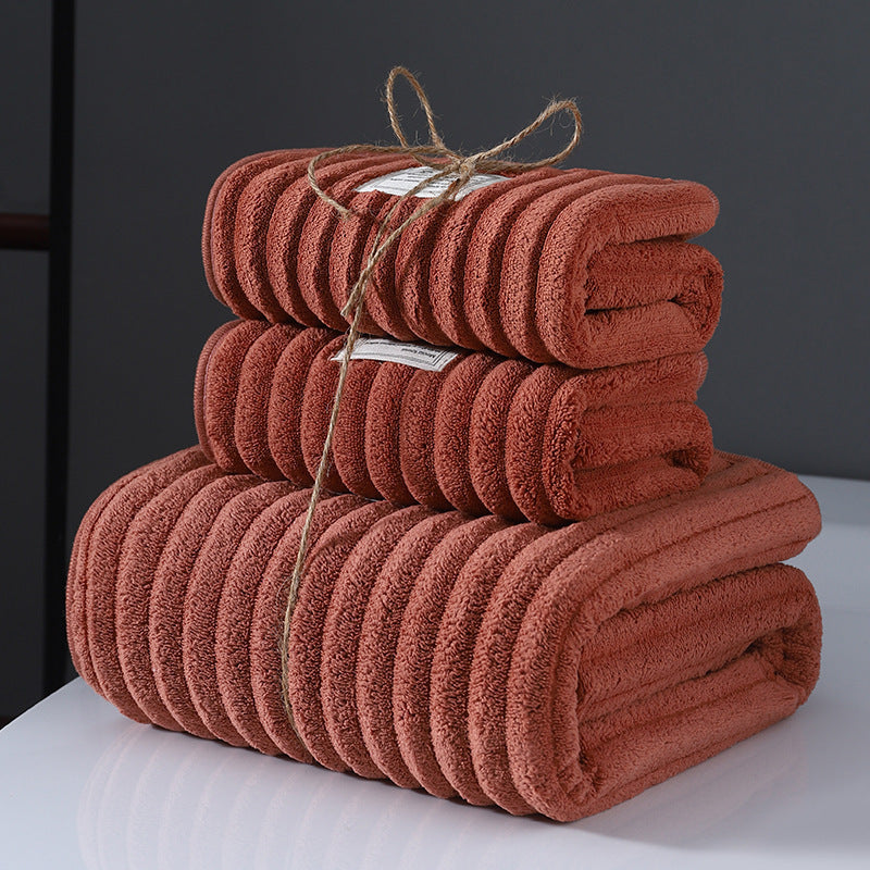 Super Soft And Transient Absorption Coral Fleece Towels