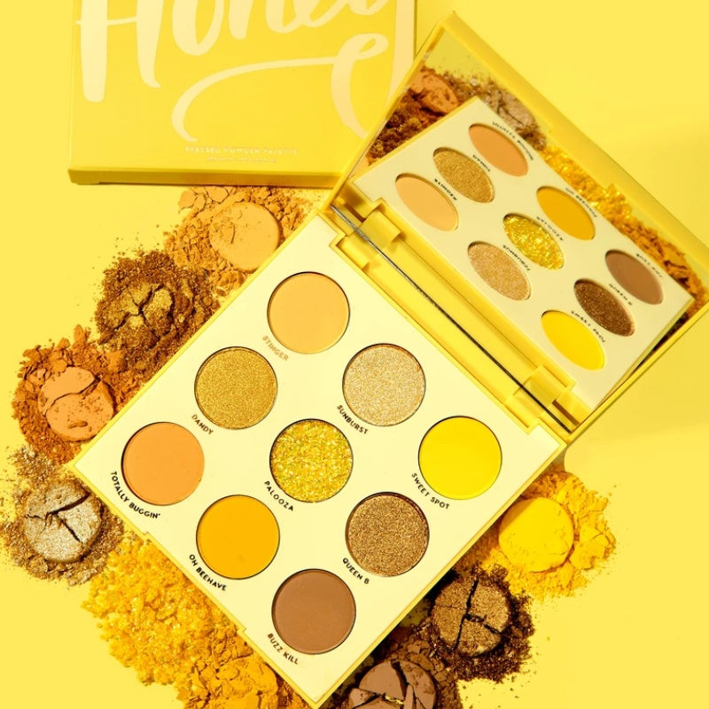 Honey glitter palette