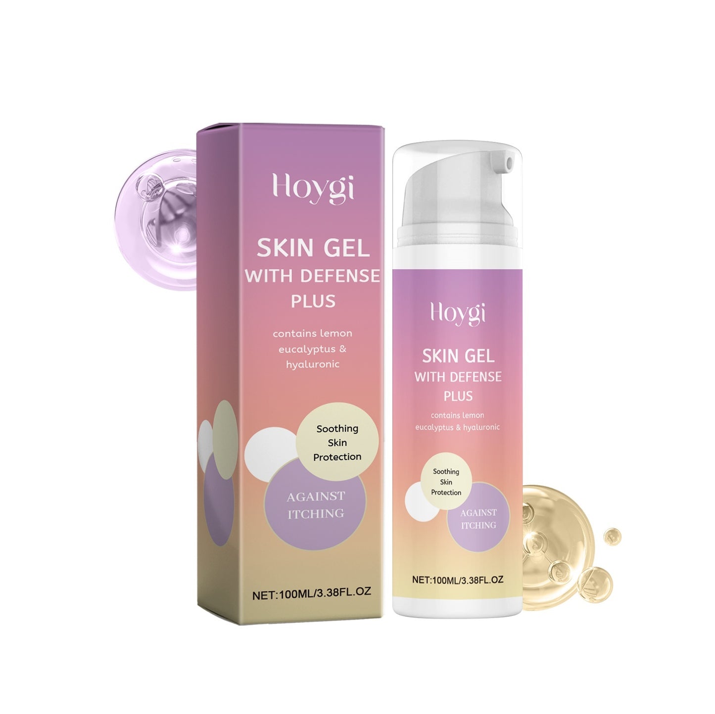 Antipruritic and soothing gel can effectively relieve skin itching