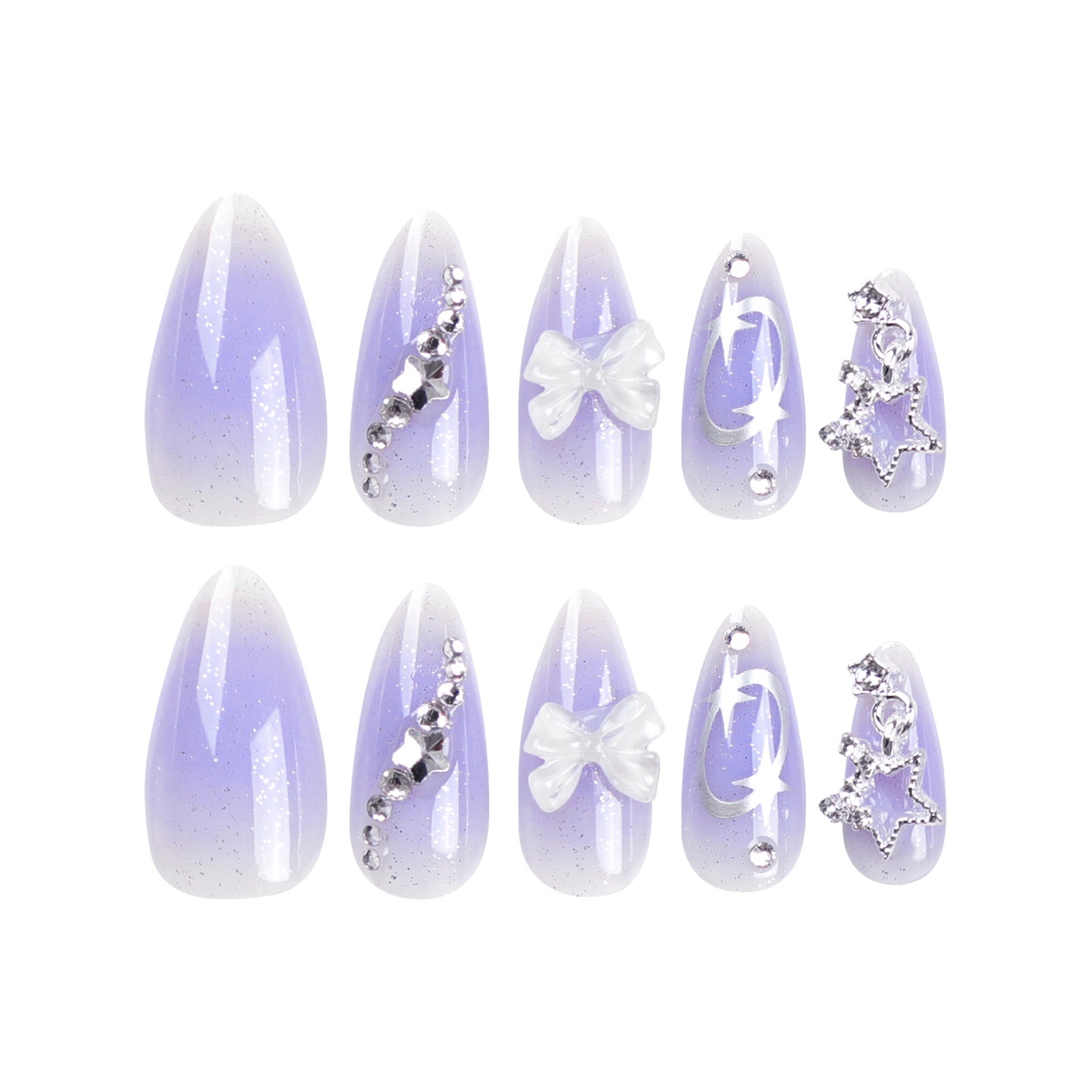 Asterism Wear Nail Tip Bow