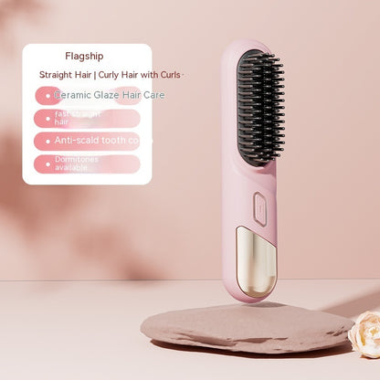 Portable Dual-purpose Wireless Straight Comb Anion Hair Care