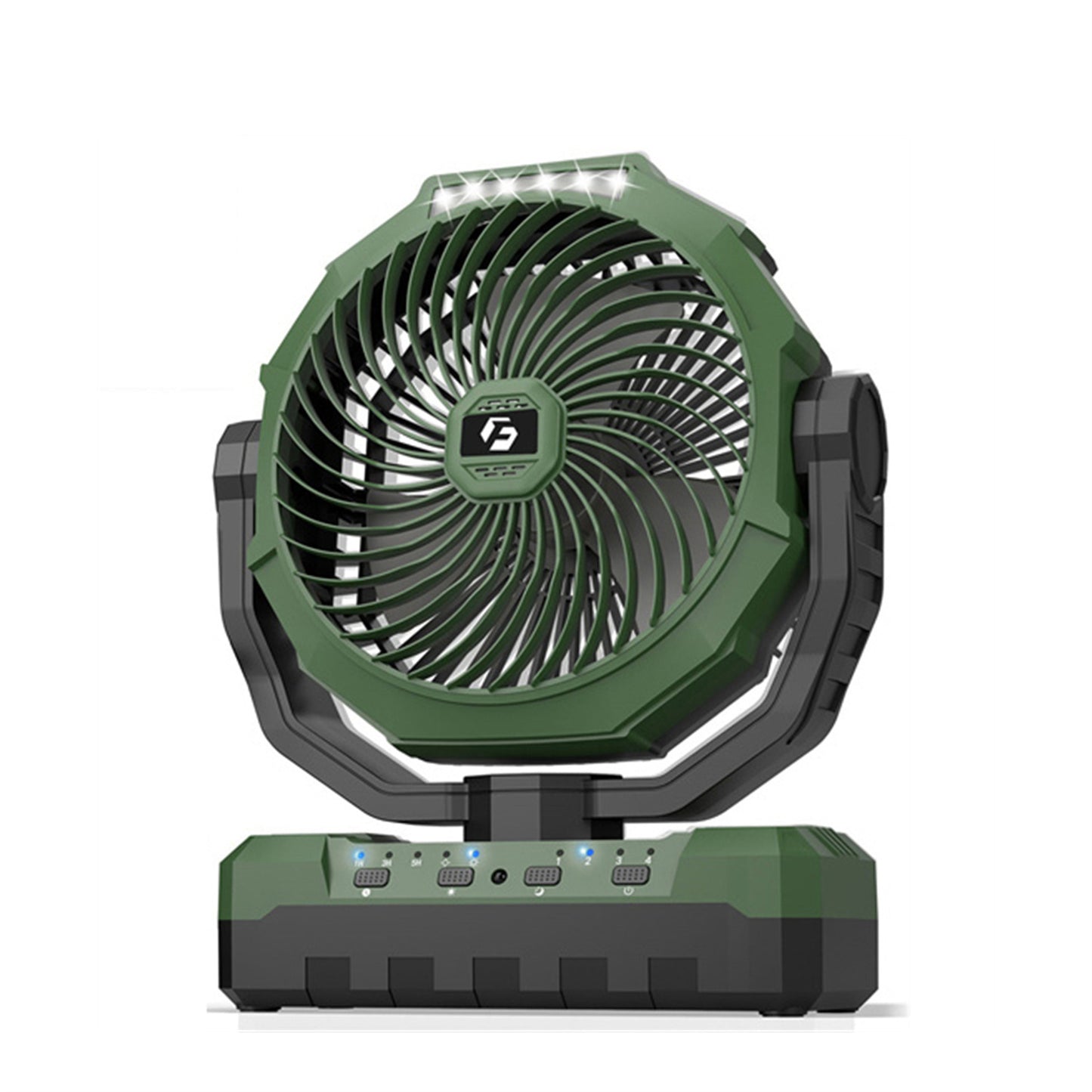 24000mAh Camping Fan Rechargeable Battery Operated Fan 4 Speed USB Fan