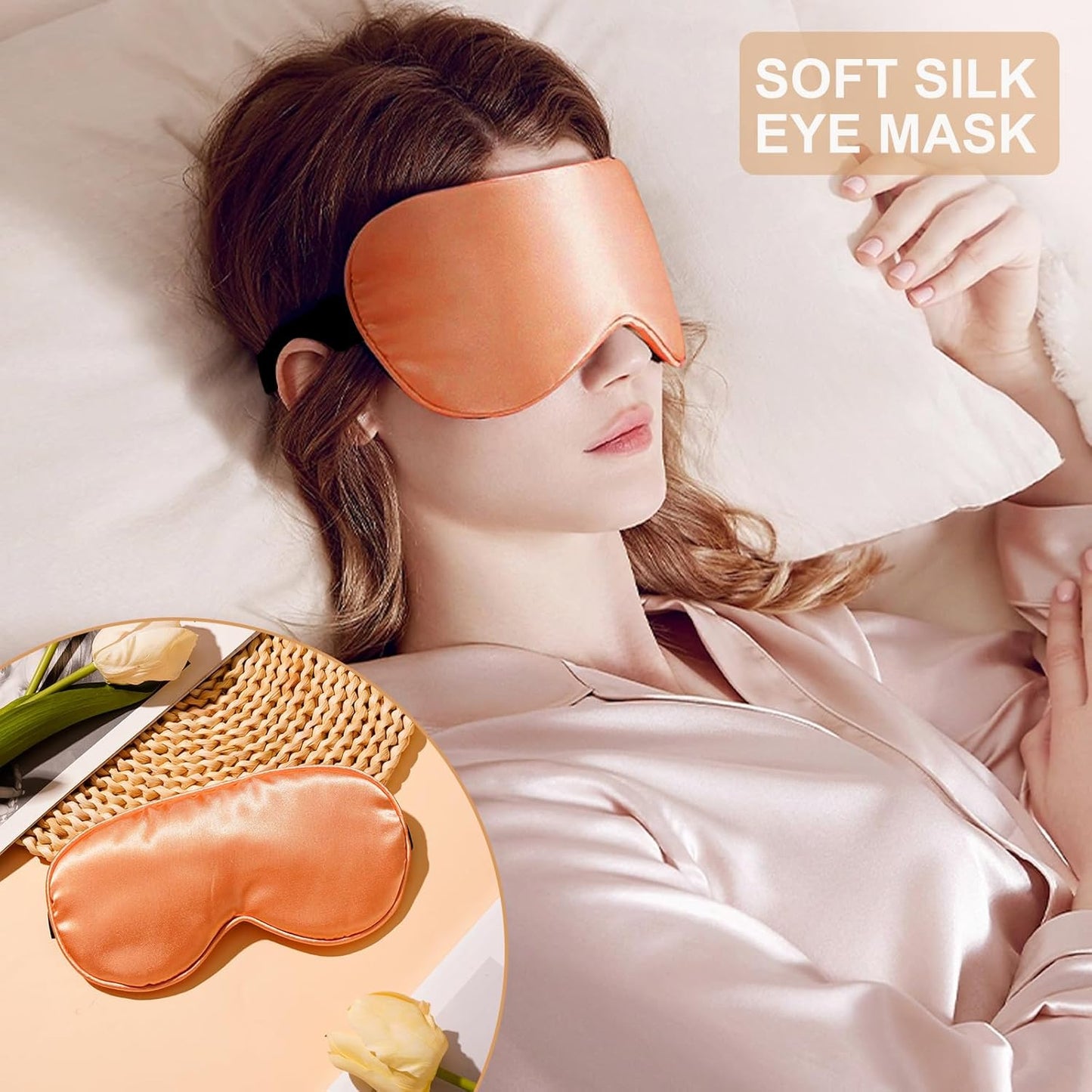 Valentines Day Gifts Basket for Her Wife,Orange Birthday Gifts for Mom Women Her Girlfriend Coworker W/Fall Cozy Socks&Blanket,Autumn Self Care Package Bath Set,Birthday,Valentines Gifts Box for Women