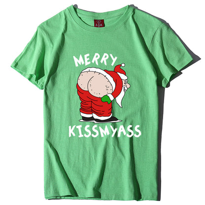 Christmas Women T-Shirt Funny Santa Unisex