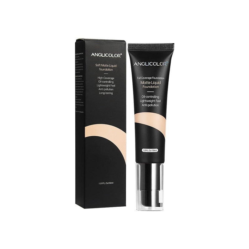 Liquid Foundation Concealer Long Lasting Smear-proof Makeup Oil Control And Moisturizing