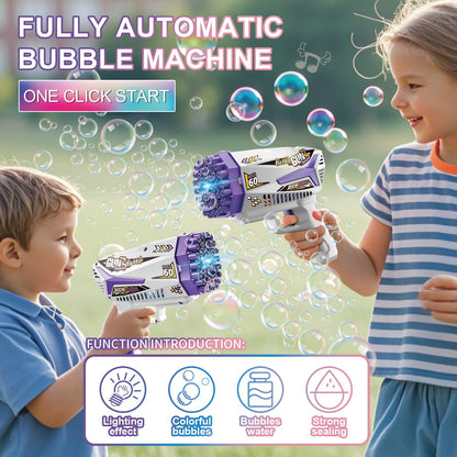 Bubble Gun - Suitable For Outdoor Play And Parties, Enjoy Bubble Fun At Any Time