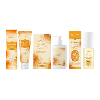 Fragrant Citrus Body Skin Care Set Gentle Moisturizing And Hydrating