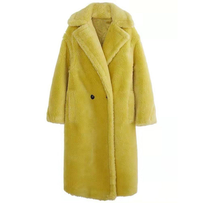 Fashionable And Stylish Faux Shearling Coat