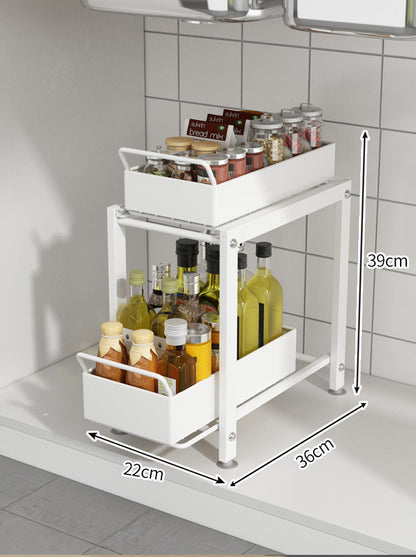 Household Pull-out Multi-layer Storage Cabinet