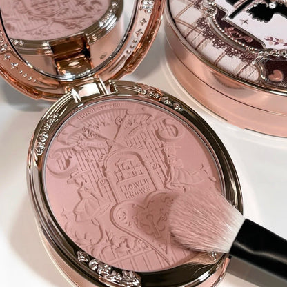 Chocolate Store Embossed Powder Blusher