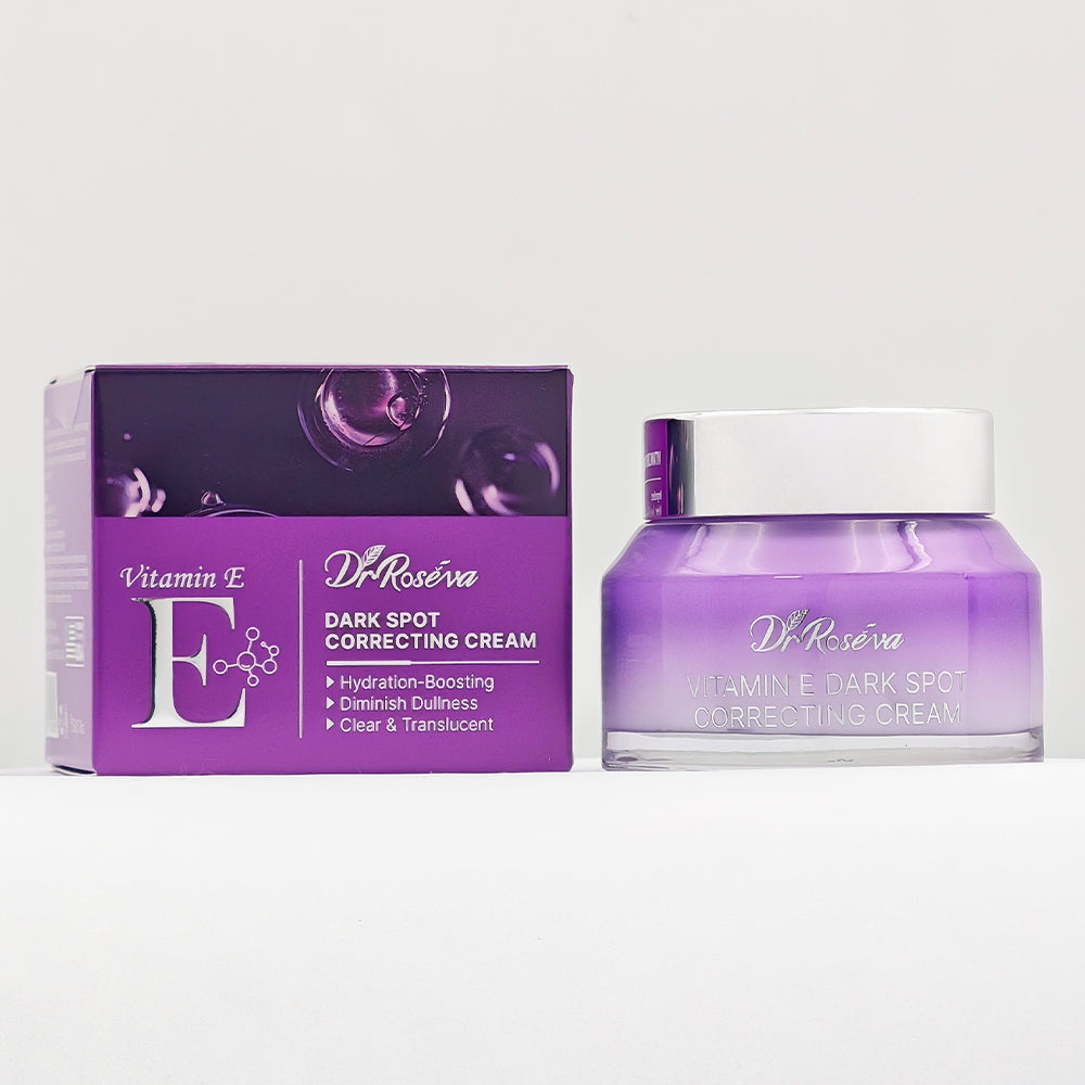 DR.ROSEVA 5Pcs Private Label Skincare Set Anti-Acne Dark Spot Remover Face Toner Cream Whitening Vitamin E Skin Care Sets