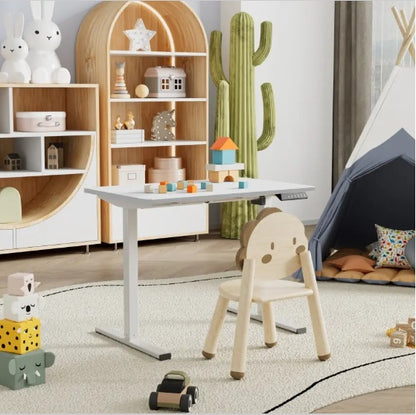 Electric Standing Desk Whole Piece Adjustable Height Desk Home Office Computer Workstation Sit Stand Up Desk