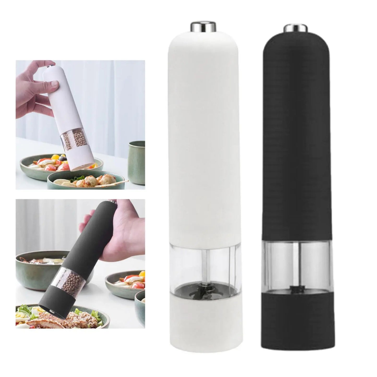 German Myle Mai Ruisi Electric Black Pepper Grinder Sea Salt Automatic Grinding Bottle Home Kitchen Seasoning