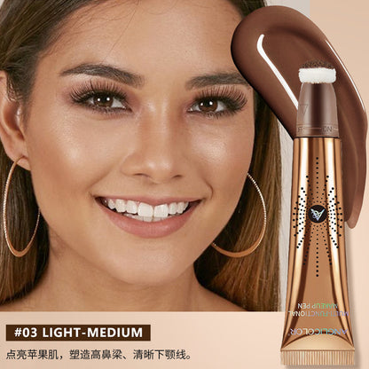 Makeup Face Concealer Highlight Contour Liquid