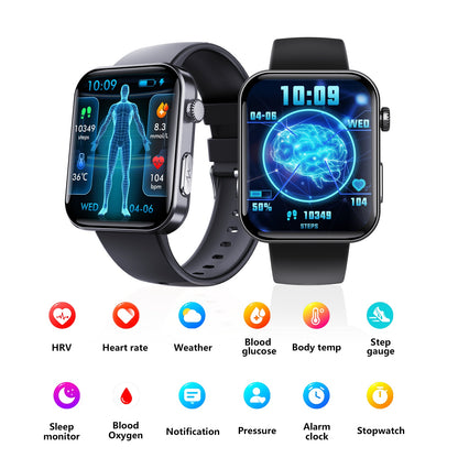 2025 Smart Watch Health Tracker 2.1in Fitness Tracker