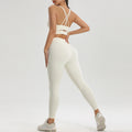 Women's Exercise Workout Outfit Yoga Running Two-piece Suit