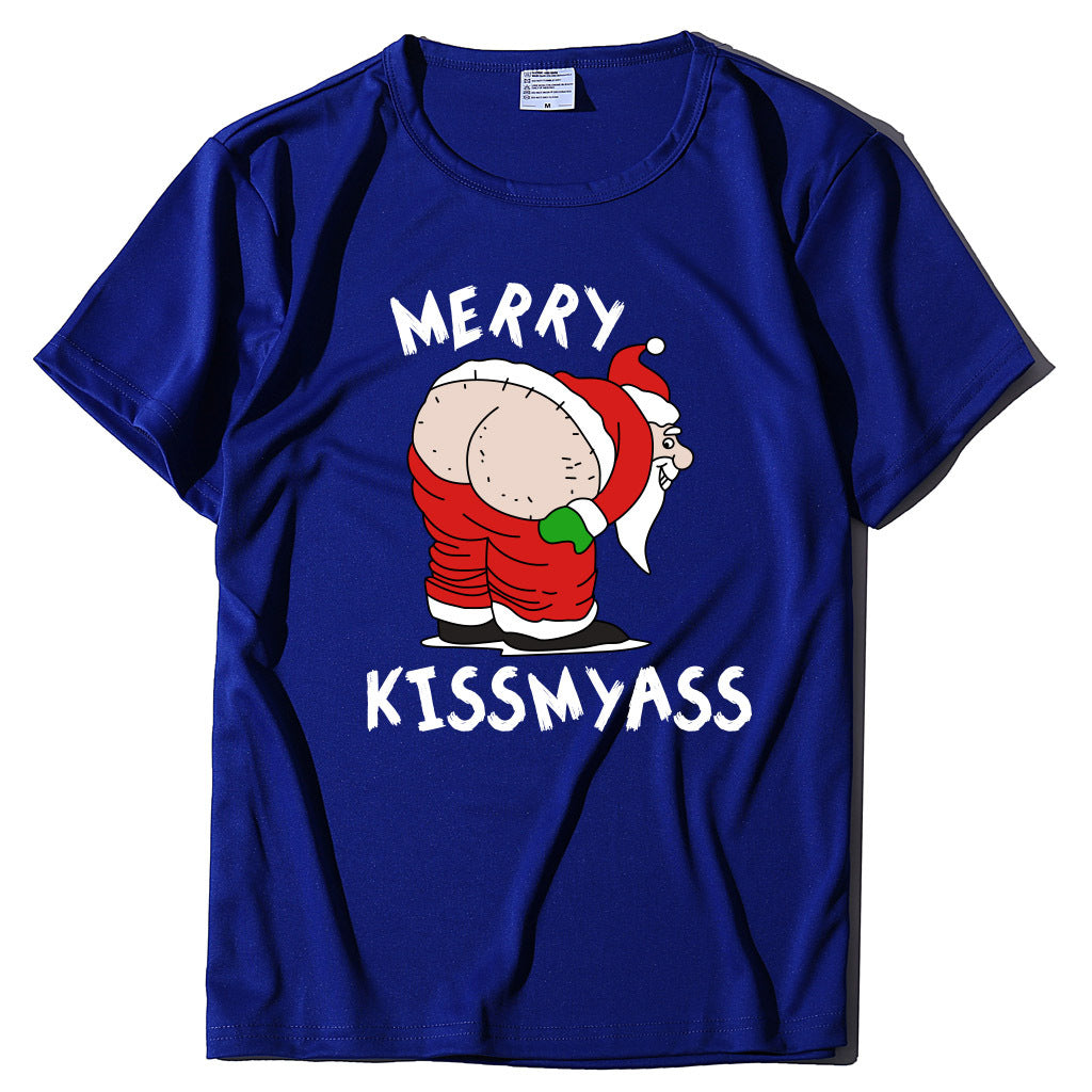Christmas Women T-Shirt Funny Santa Unisex