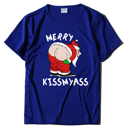 Christmas Women T-Shirt Funny Santa Unisex
