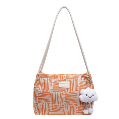 Women's Korean-style Fashion Striped Bag