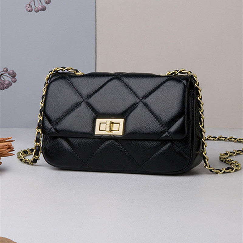 Women's Fashion Summer Rhombus Chain Bag Shoulder Small Square