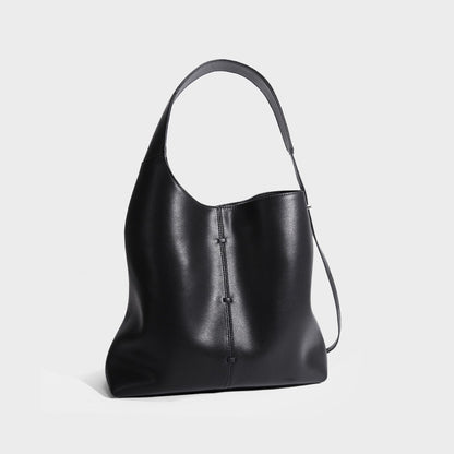 Large Capacity Women's Leather Underarm Bag