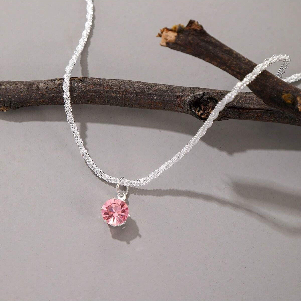 Women's Elegant Full-Diamond Light Luxury Sparkling Necklace