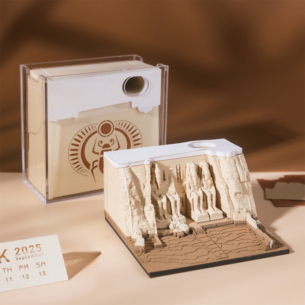 Calendar Ancient Egyptian Temple Cultural And Creative Ornaments