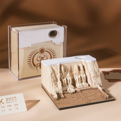 Calendar Ancient Egyptian Temple Cultural And Creative Ornaments